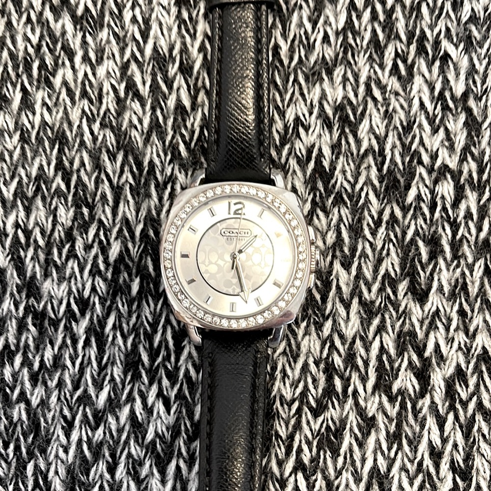 Coach Watch Leather Strap